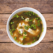 1. Miso Suppe (vegetarisch)